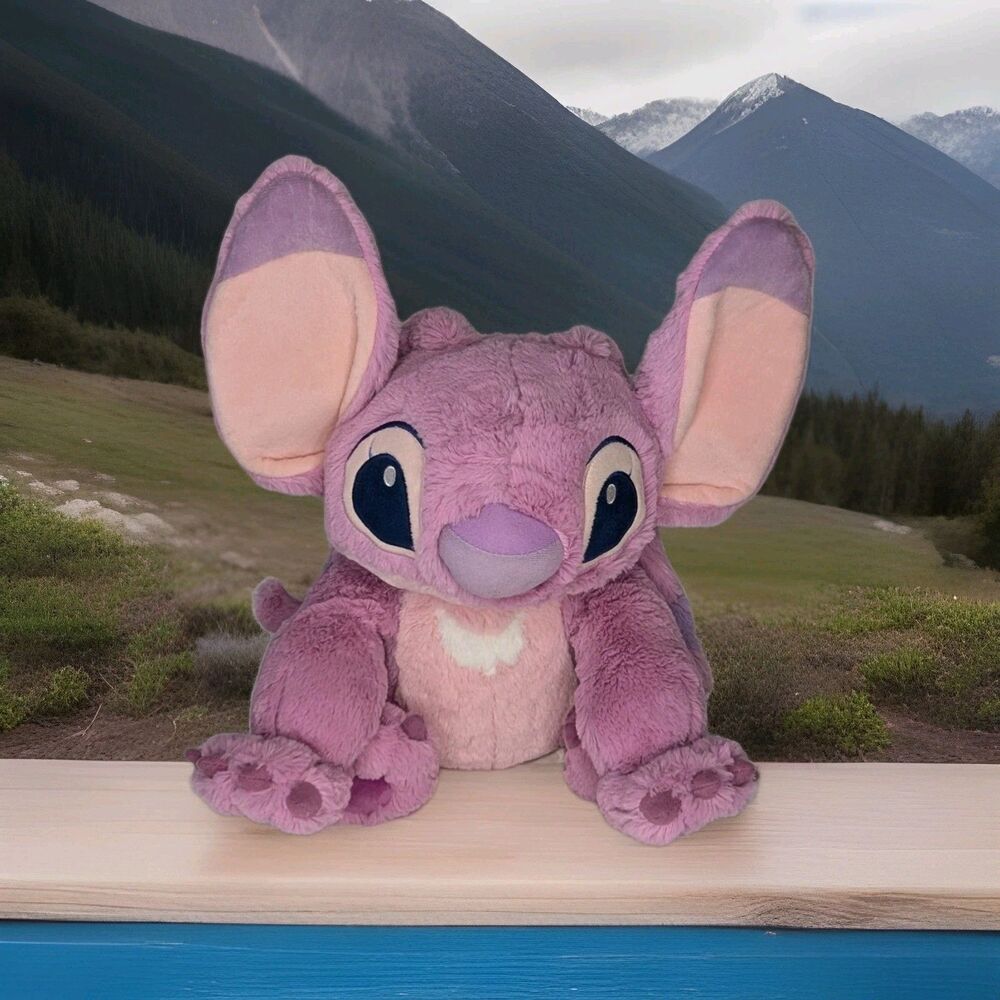 Disney Angel Plush Lilo & Stitch Large 15" Soft & Clean Stuffed Animal Toy